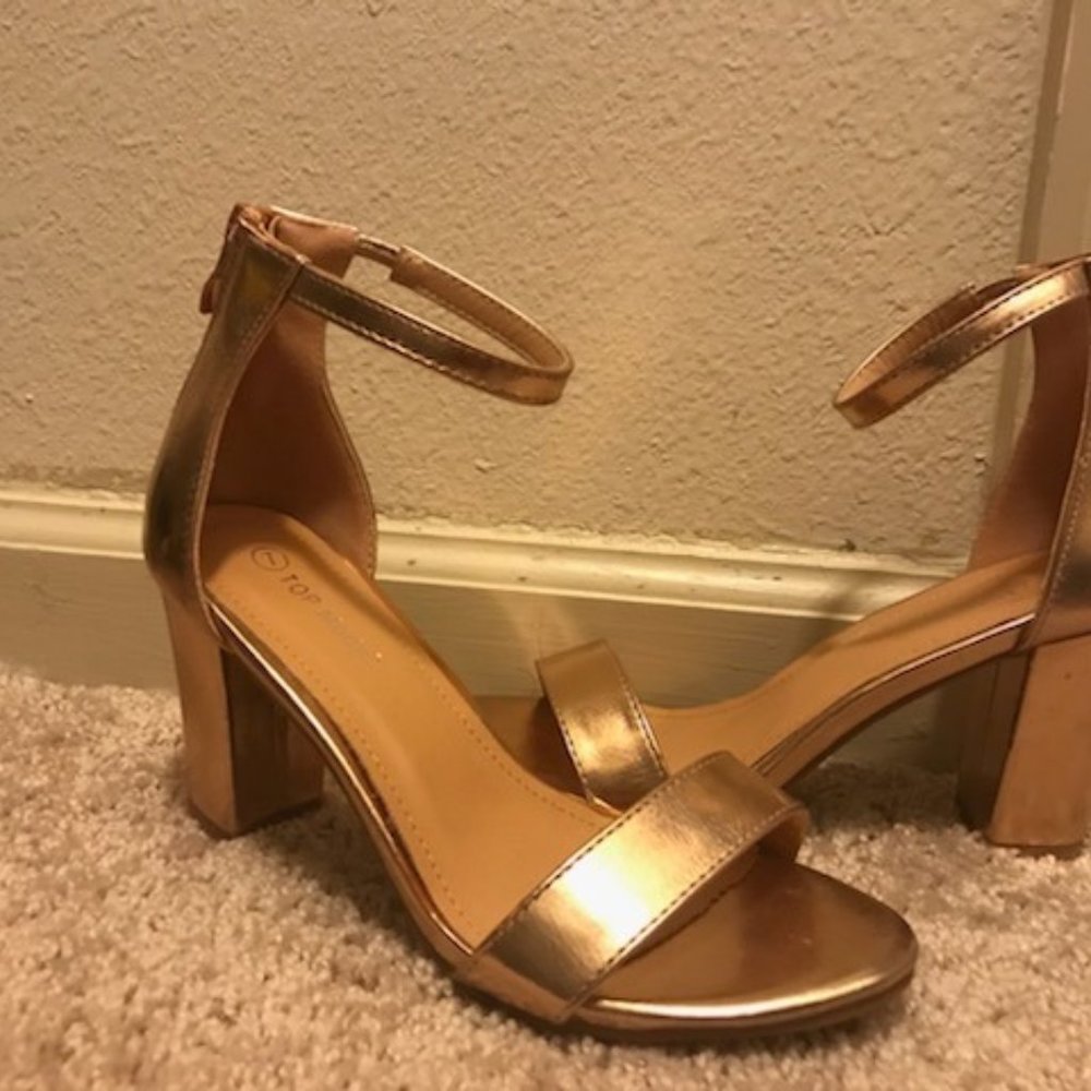 Sexy Gold Heels